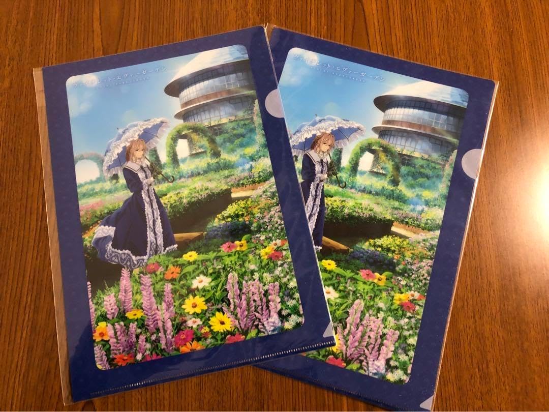 MAYLA　ヴァイオレットエバーガーデンクリアファイル2種 ヴァイオレット ーガーデン クリアファイル2枚セット MAYLA